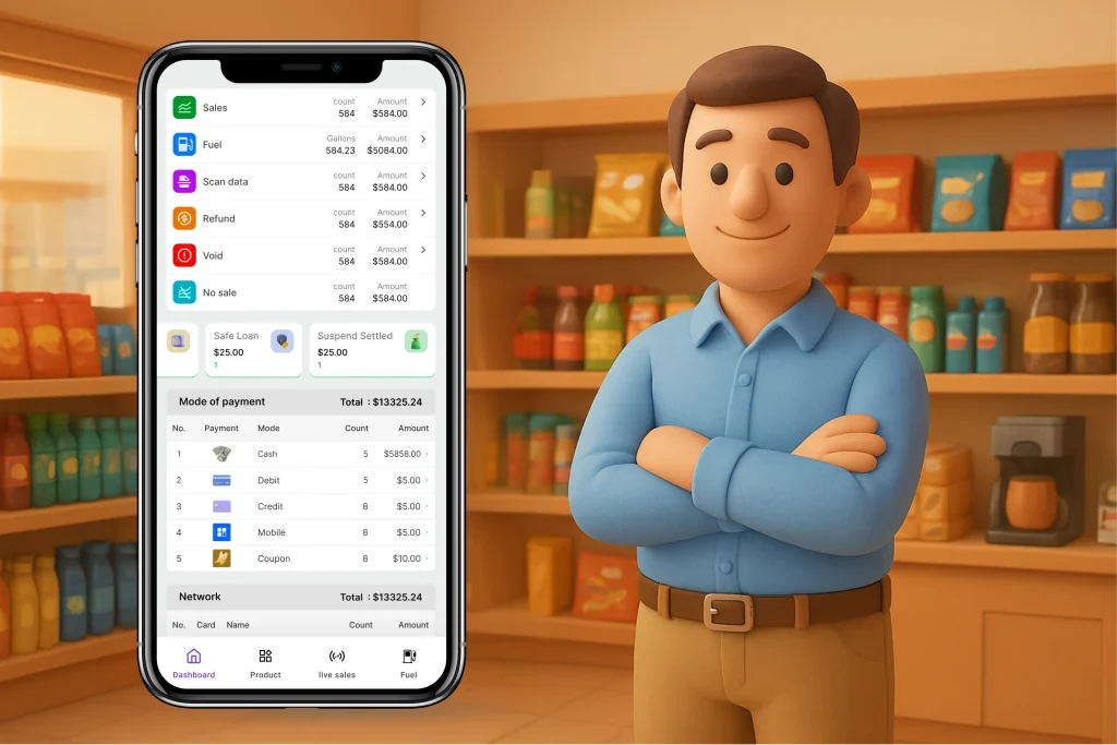 C-Store POS Data Analytics Dashboard in the US